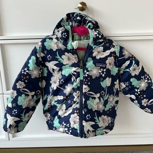Patagonia Kids Floral Jacket - Blue and Green